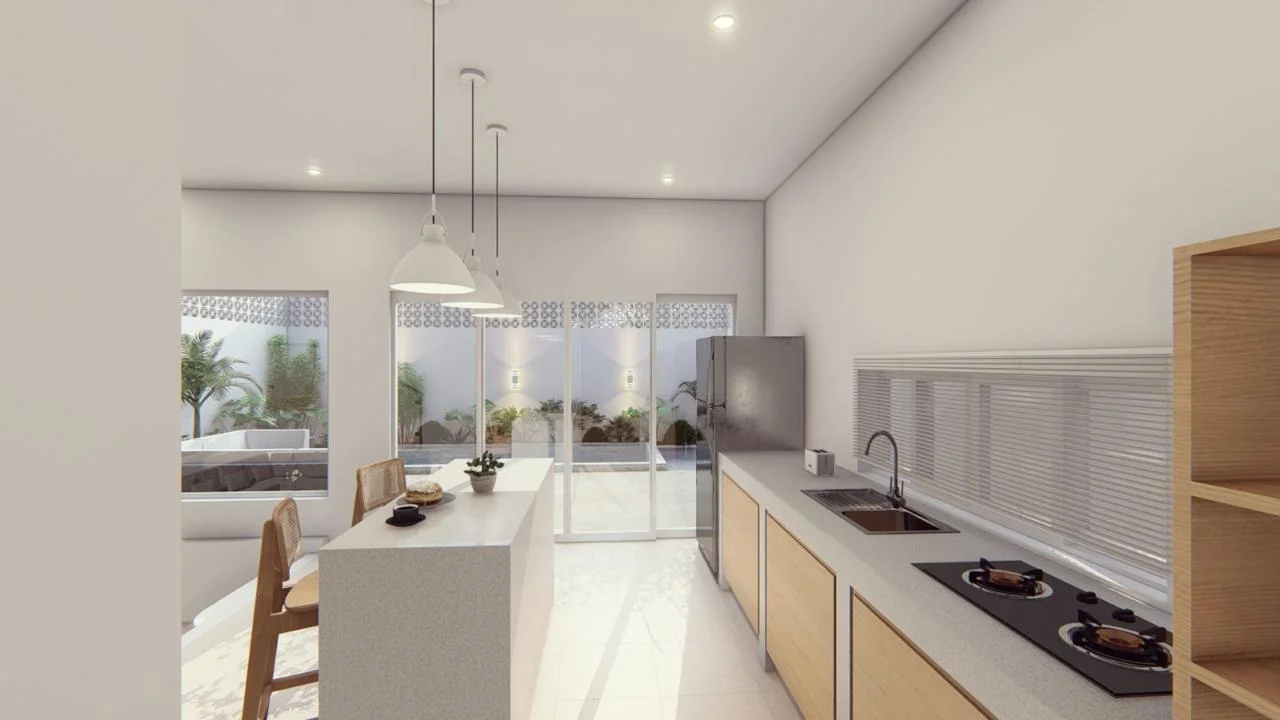 Modern Style 2 BR Villa near Pandawa beach