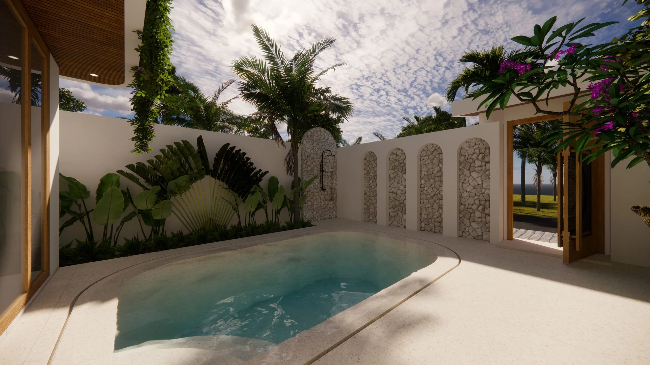 2 Bedroom Mediterranean in Pererenan