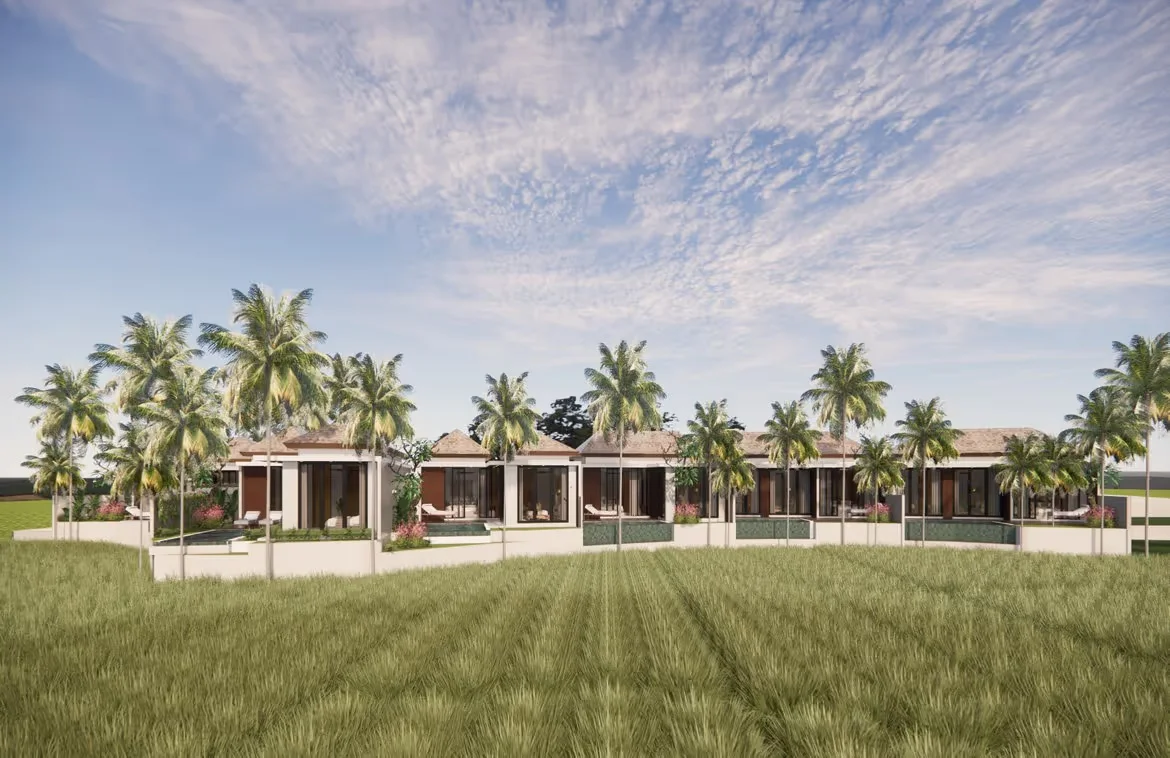 1BR villa amidst rice fields in Ubud 