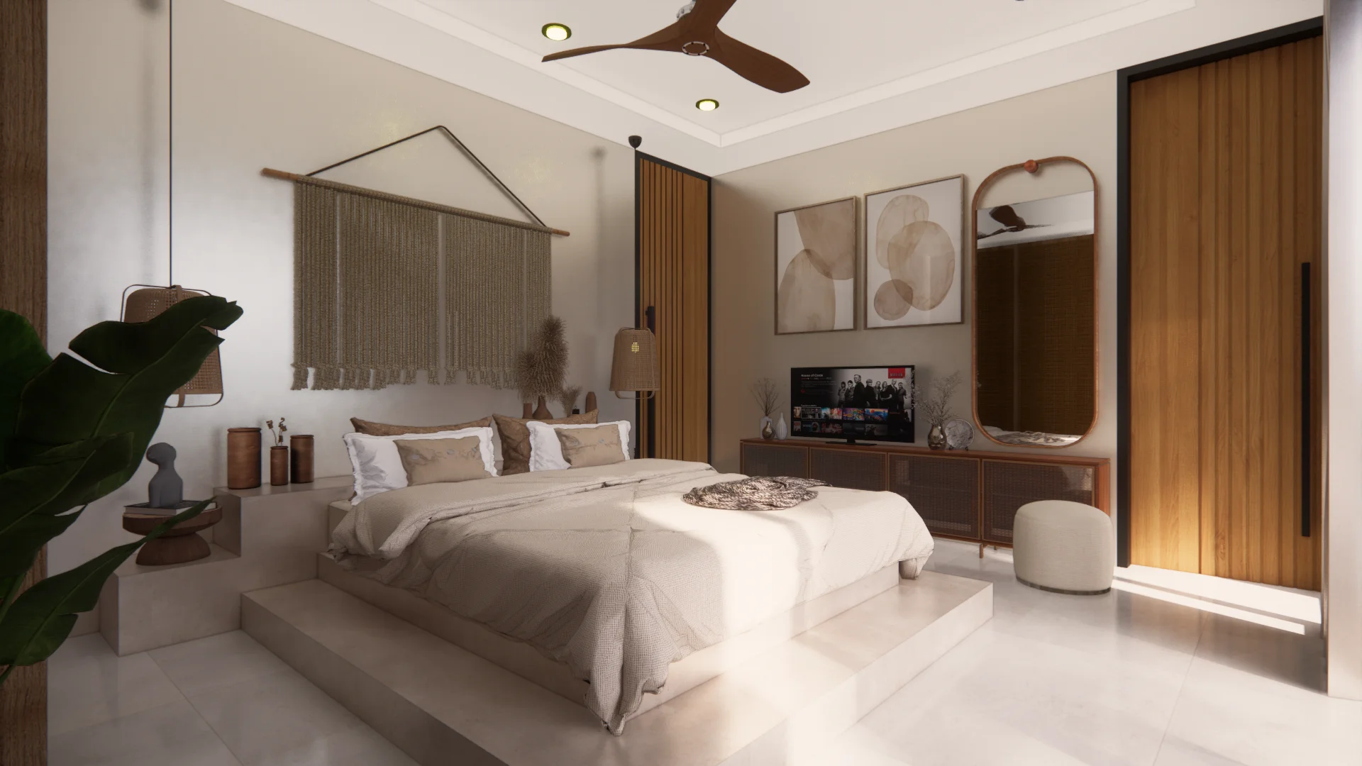 1BR villa amidst rice fields in Ubud 