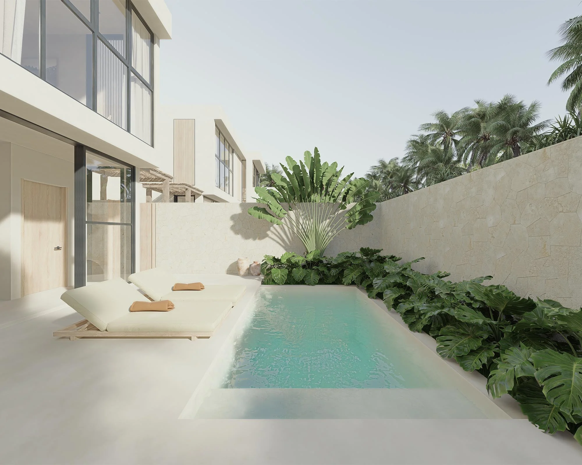 2-bedroom tropical villa for sale