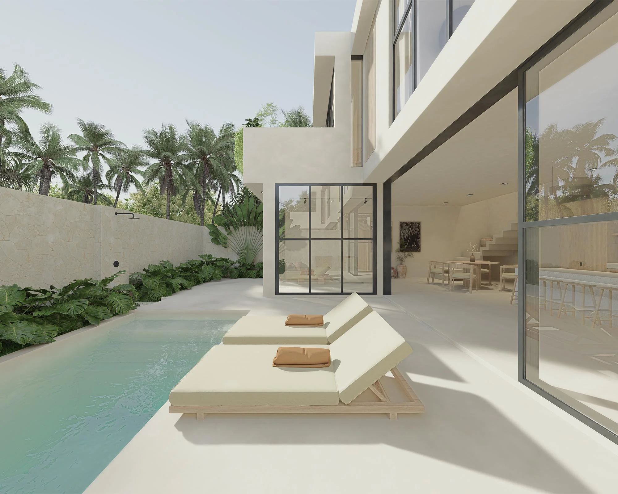 2-bedroom tropical villa for sale