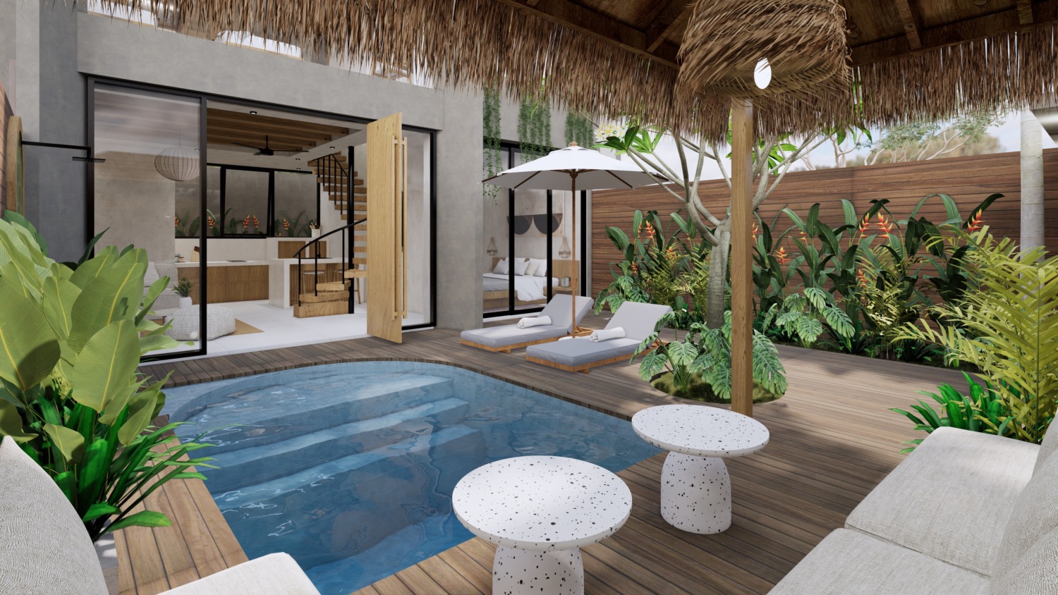 Stunning 2-Bedroom Modern Villa in Bingin