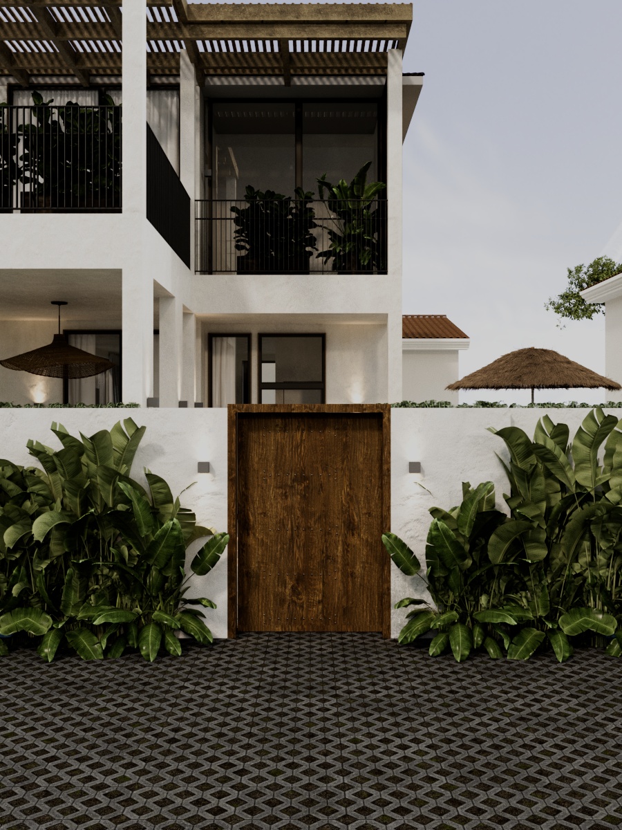 Spacious 5-Bedroom Villa with Jungle Backdrop