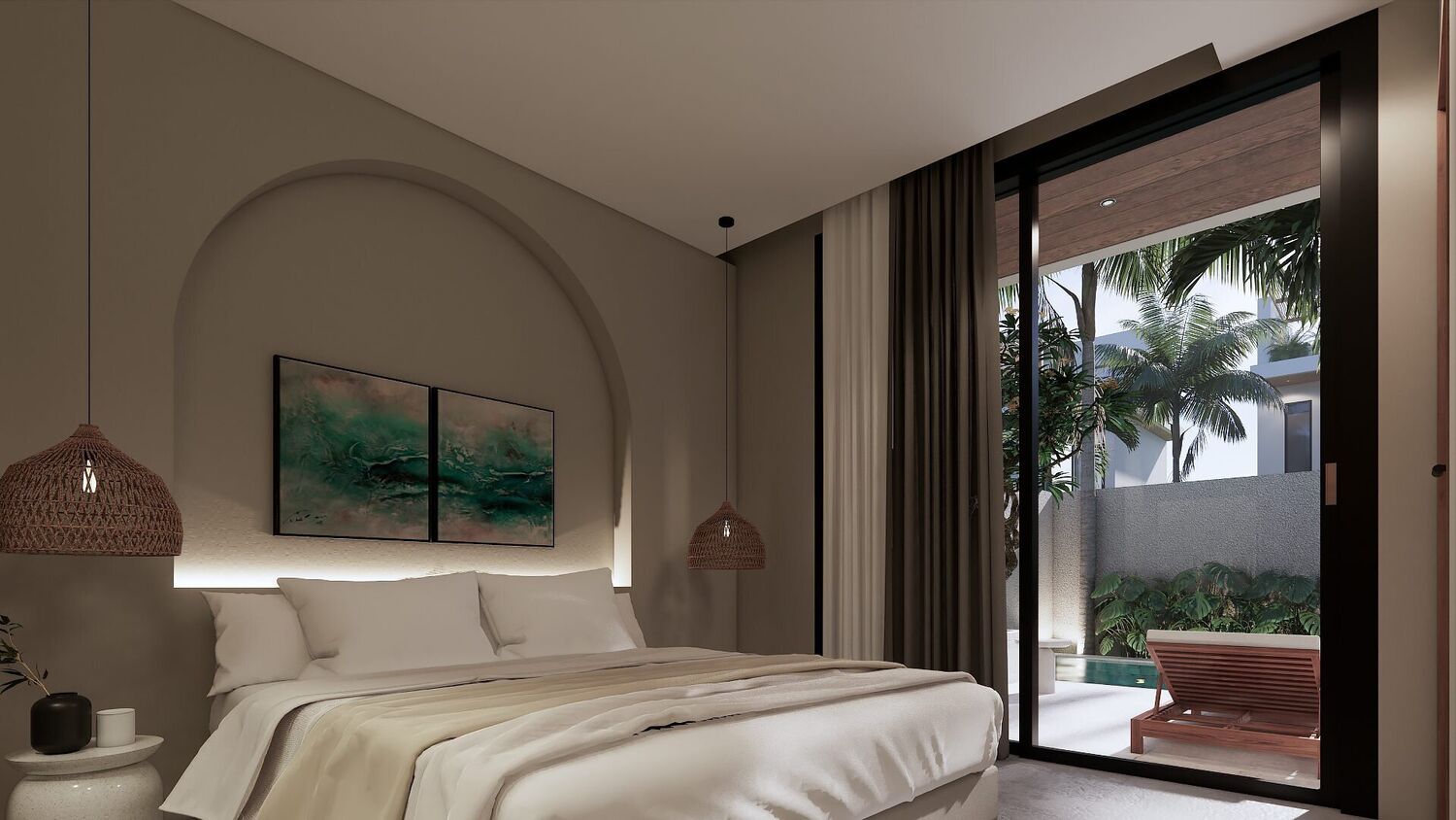 Mediterranean 2-Bedroom Villa