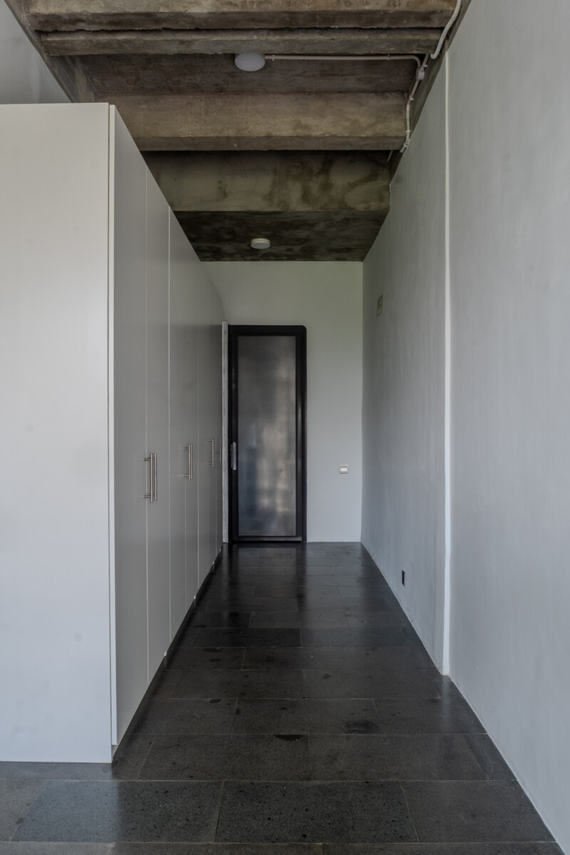 Modern Industrial 3-Bedroom Villa with Rice Field