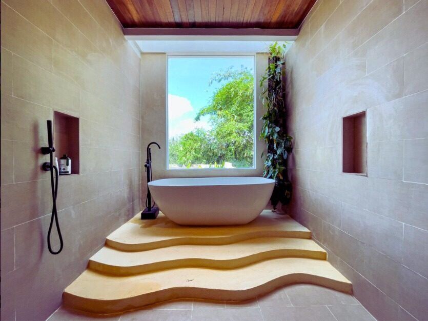 Contemporary 2-Bedroom Villa with Rooftop Terrace