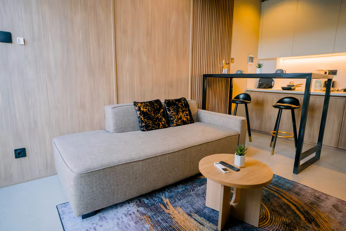 Ricefield View 1BR Villa Mezzanine