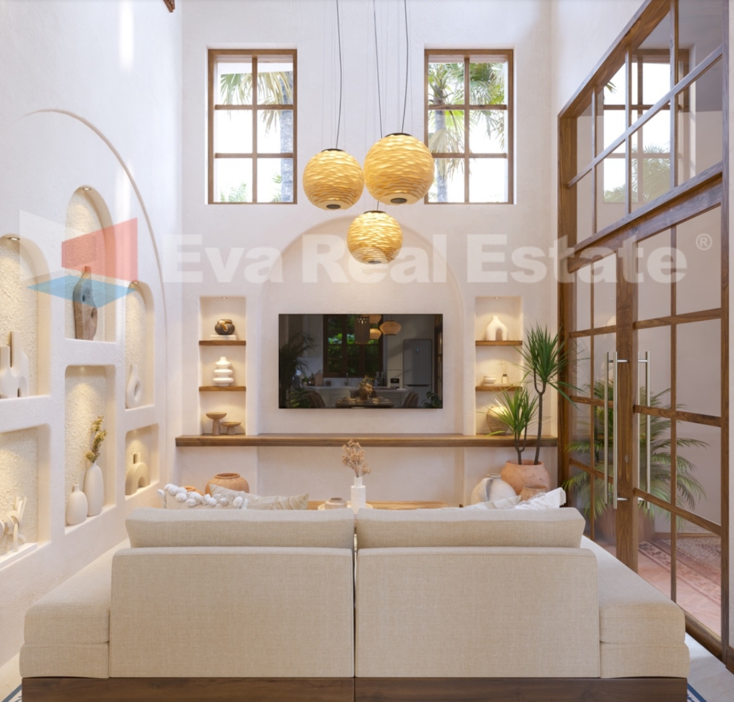 One Bedroom Spanish Meets Indonesian Artistry Villa