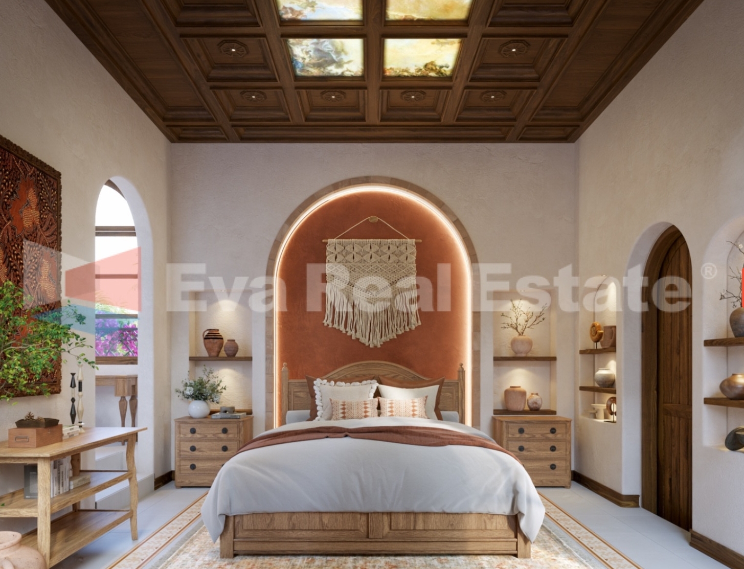 One Bedroom Spanish Meets Indonesian Artistry Villa