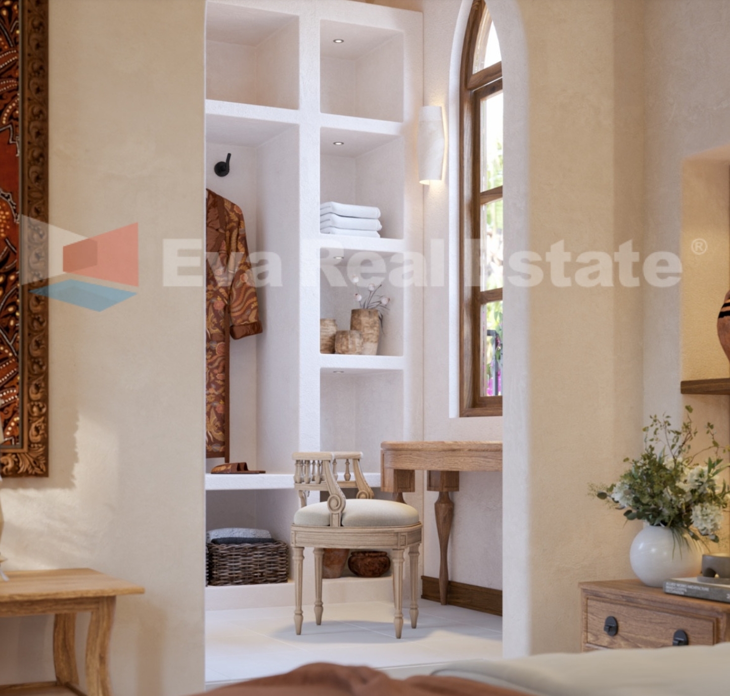 One Bedroom Spanish Meets Indonesian Artistry Villa