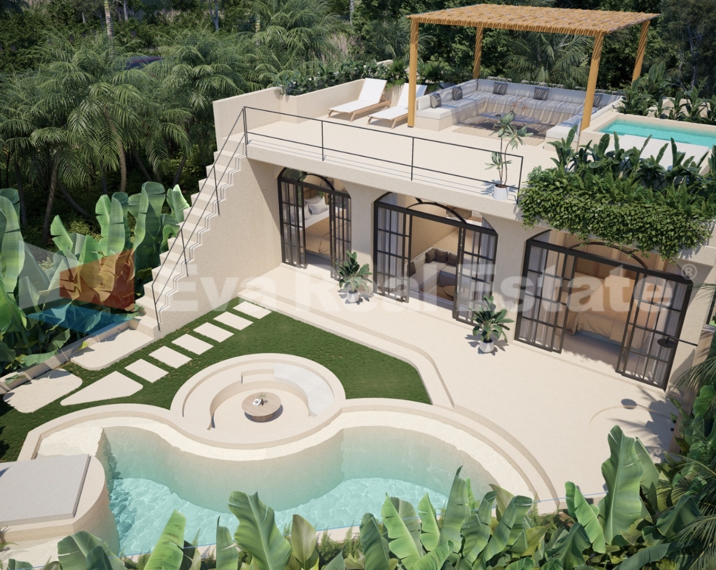 Modern Tropical Villa in Balangan