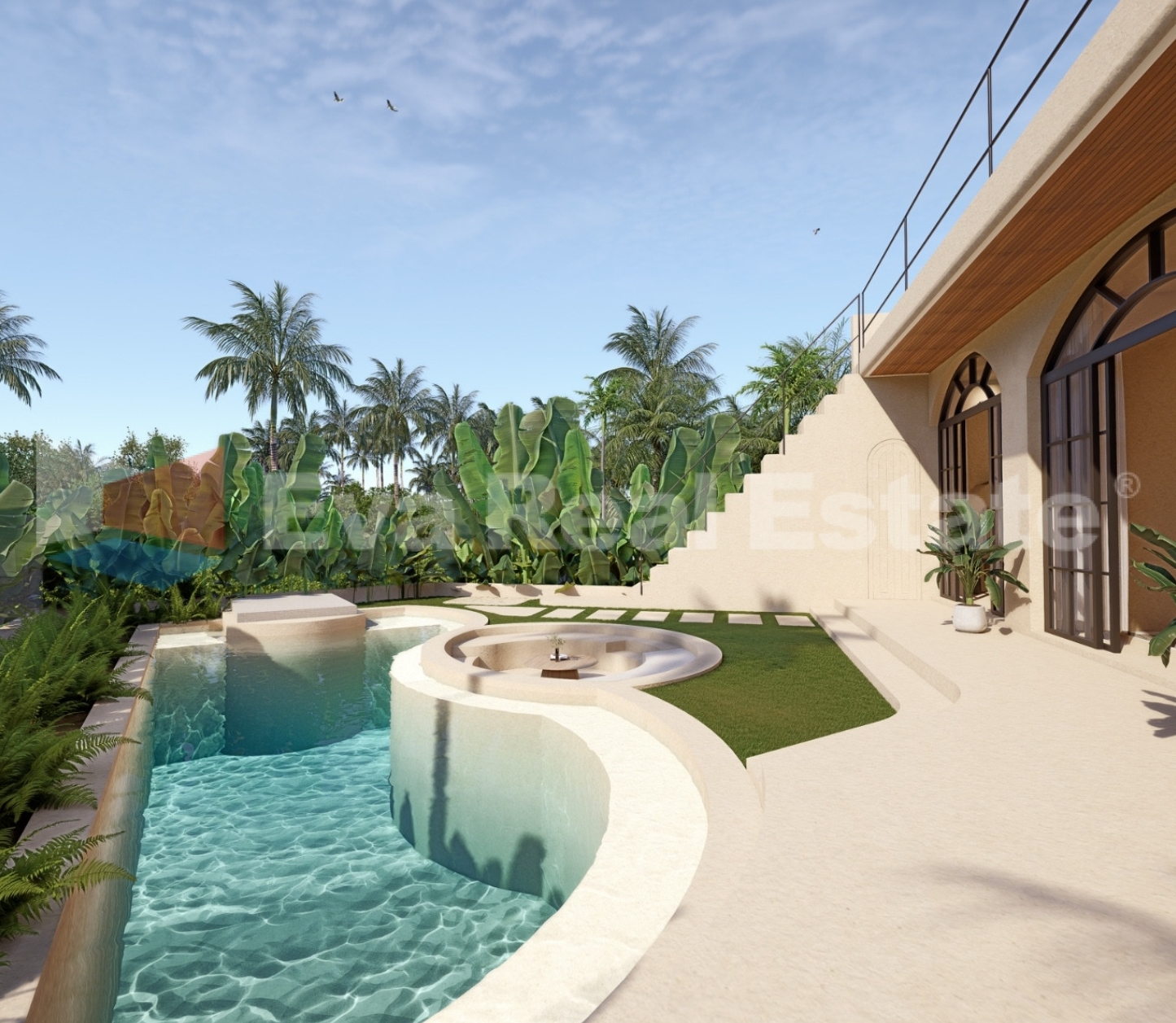 Modern Tropical Villa in Balangan