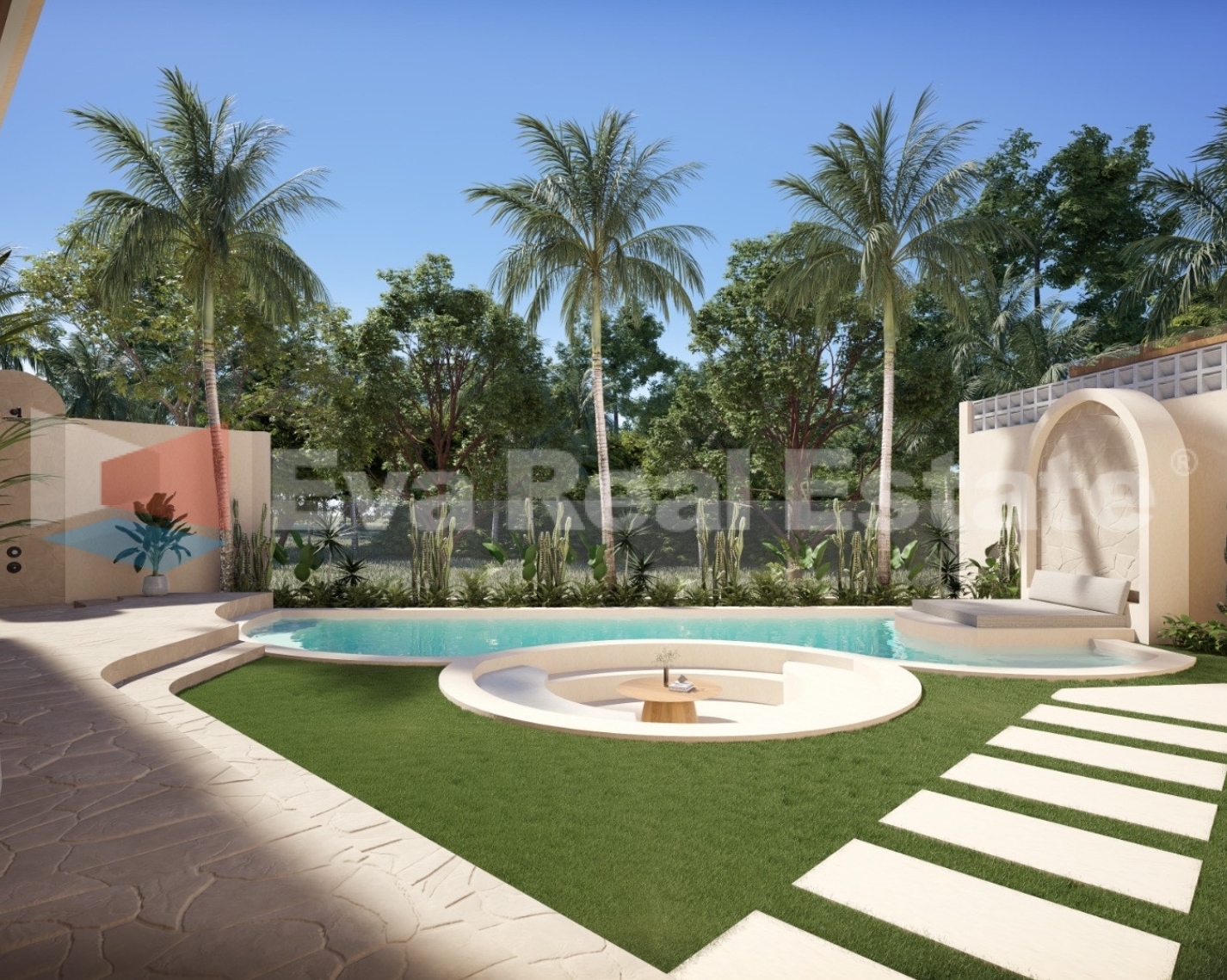 Modern Tropical Villa in Balangan