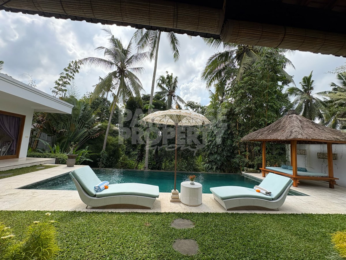 Beautiful 3 Bedroom Villa – Great Views and Close to Ubud Center