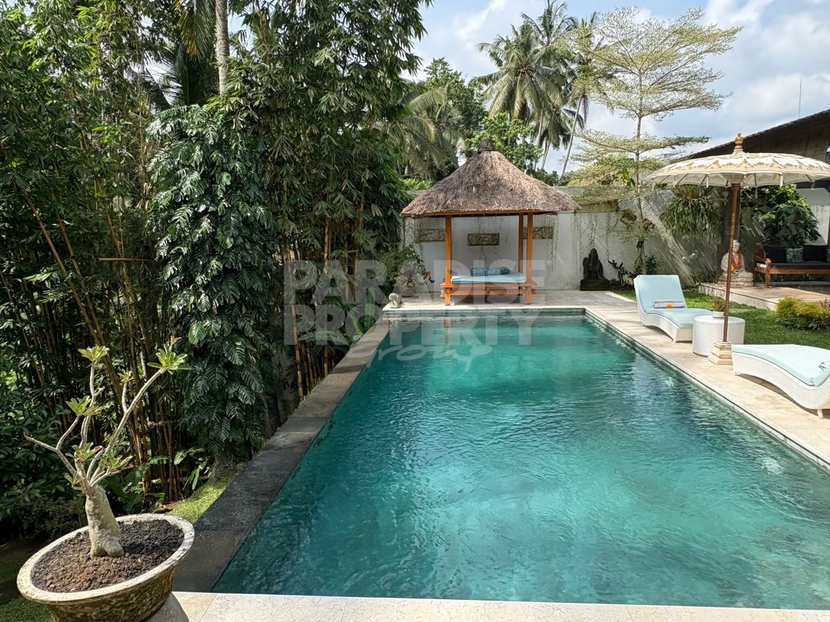 Beautiful 3 Bedroom Villa – Great Views and Close to Ubud Center