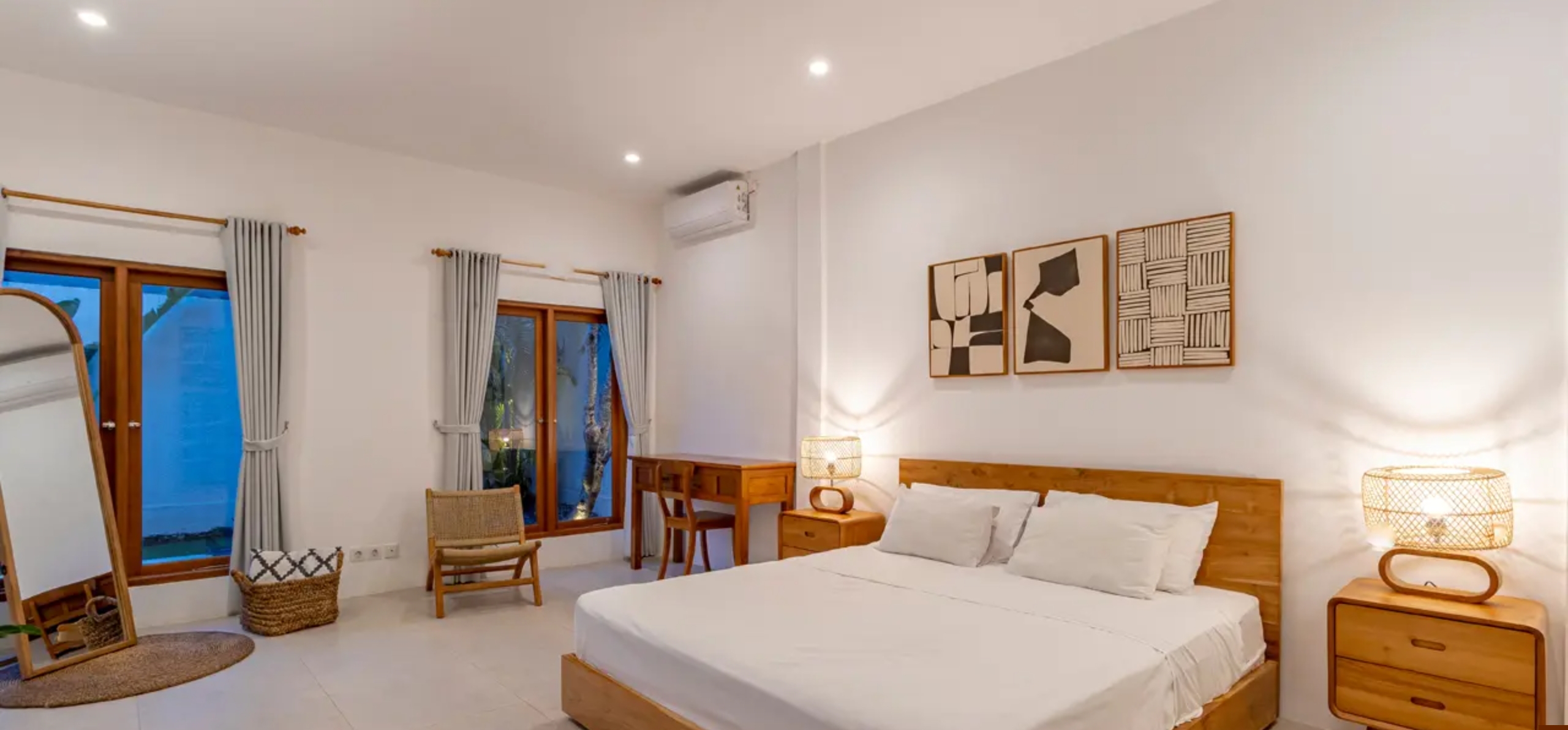 Modern Balinese Two-Bedroom Villa in Umalas – Secure Long Lease, Perfect for Home or Investment