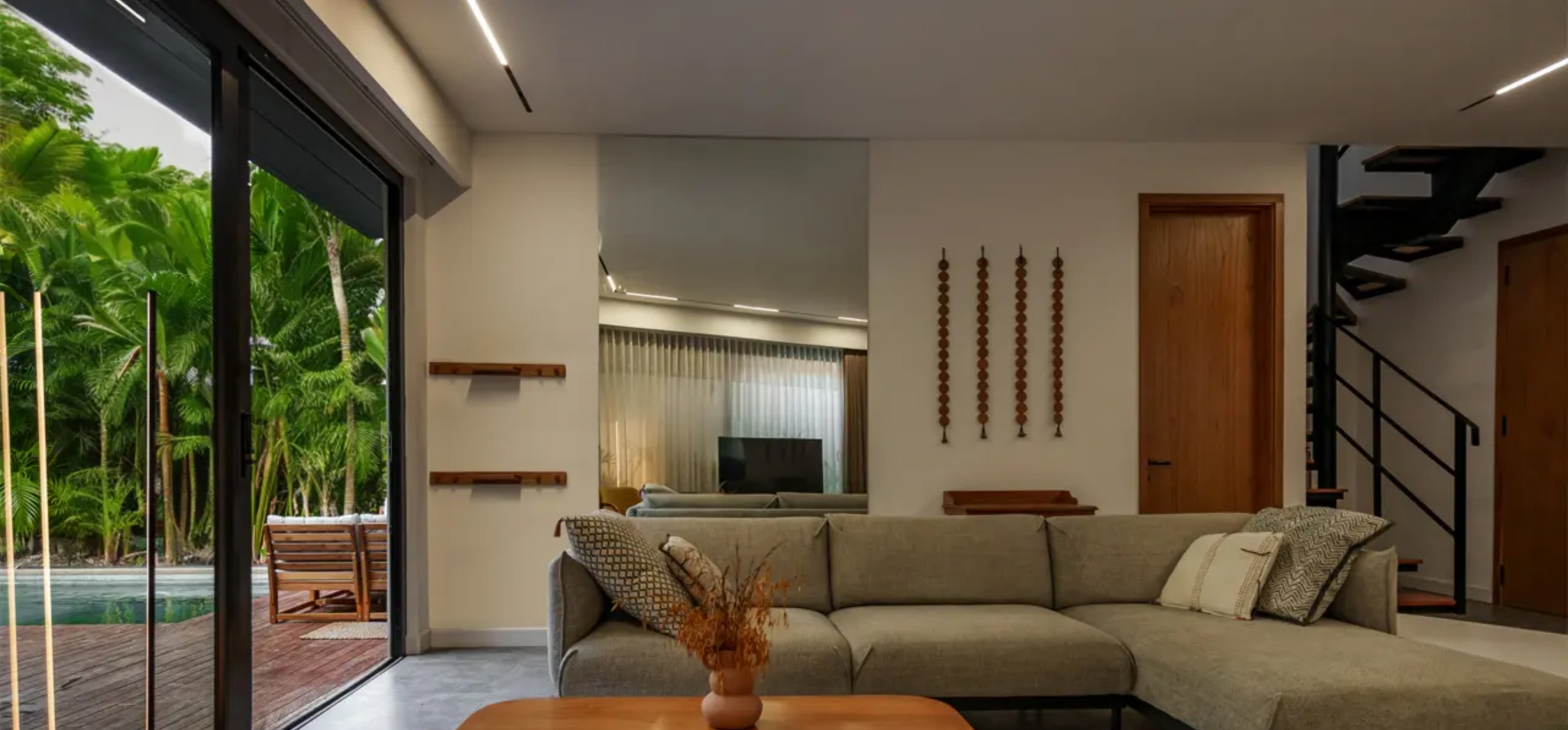 Stylish Fully Furnished of 7-Bedroom Villa with 2 Adjoining Units in Prime Beachside Batu Bolong