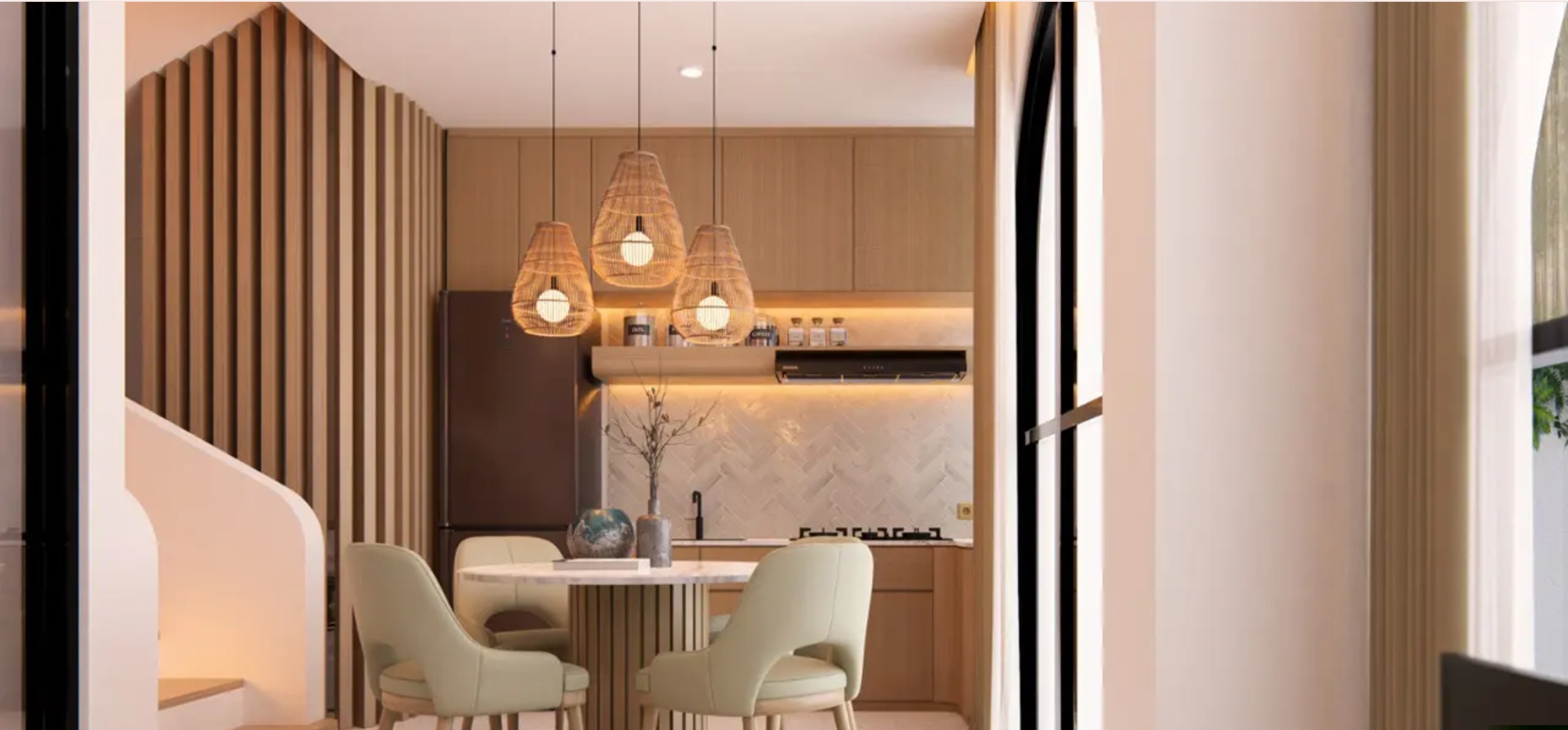 Off-Plan Two-Bedroom Villa with Stunning Rice Field View in Tumbak Bayuh 