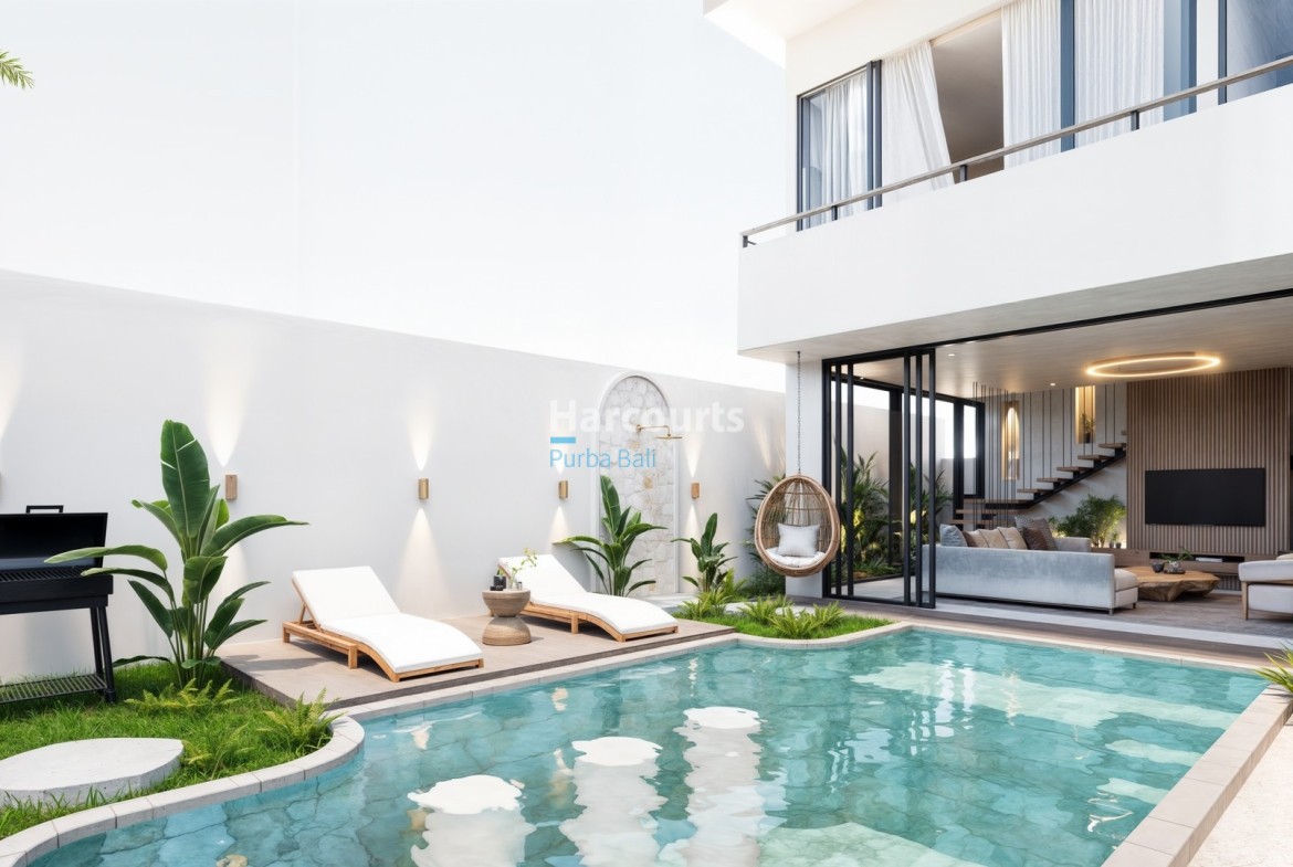 Nyambu, Tabanan: Sleek 3-Bed Pool Villa