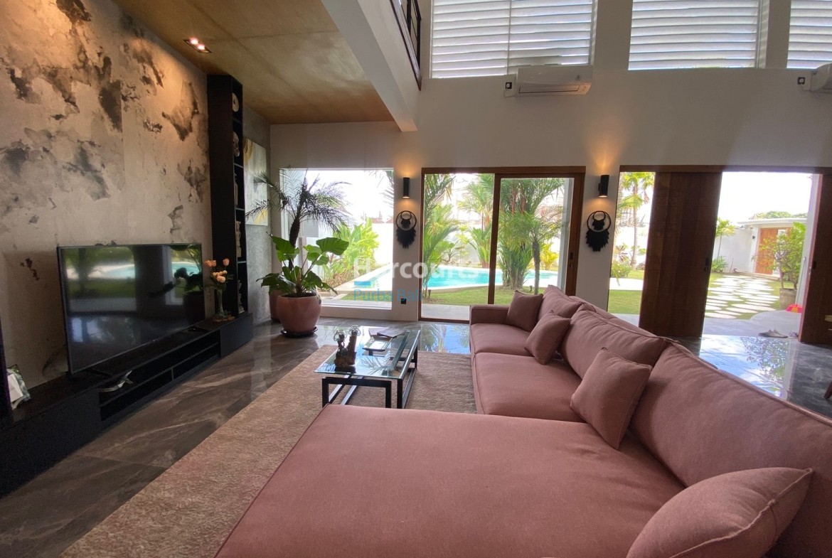 Brand-New 3 BR Villa in Quiet Canggu Area with Spacious Garden