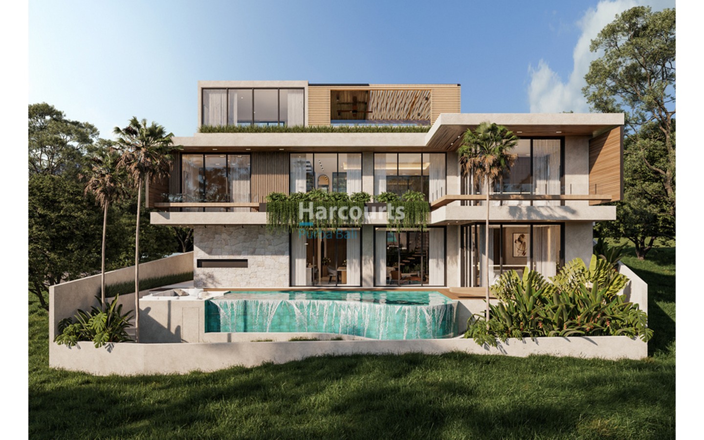 Dream Villa with River & Ricefield Views in Pererenan