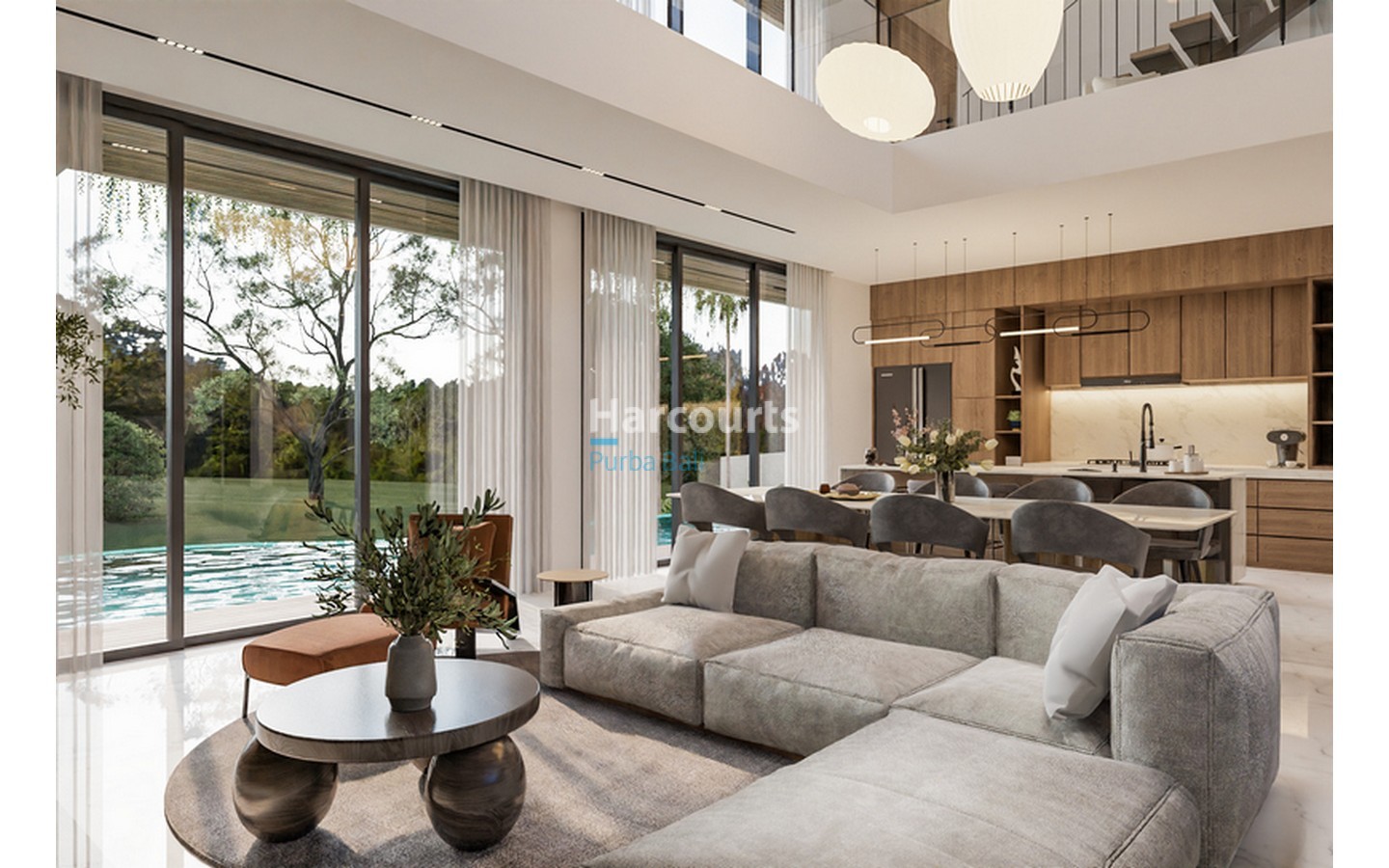 Dream Villa with River & Ricefield Views in Pererenan