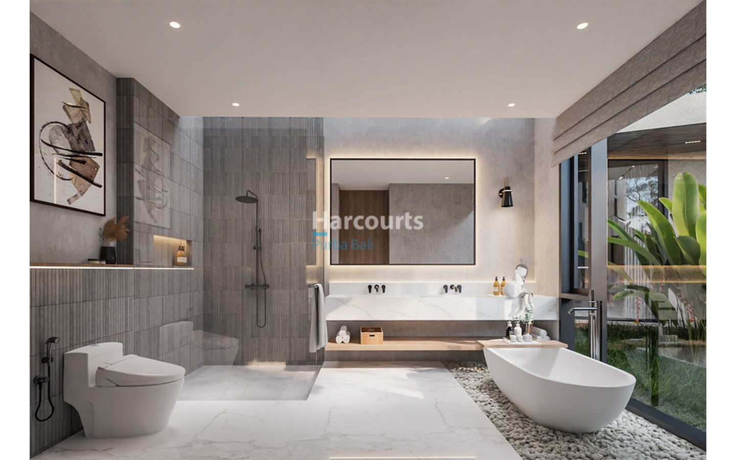 Dream Villa with River & Ricefield Views in Pererenan