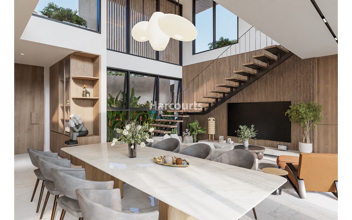 Dream Villa with River & Ricefield Views in Pererenan