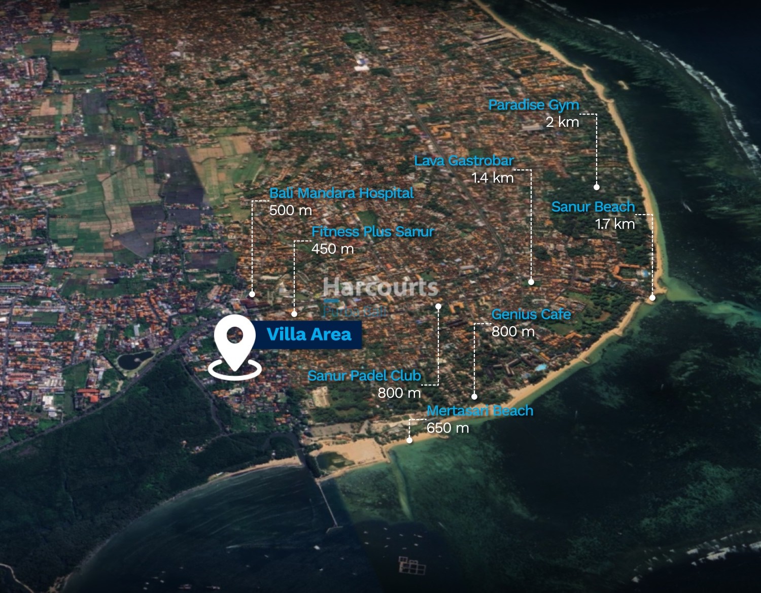 Contemporary 3-Bedroom Villa for Sale or Yearly Rent in Beachside Sanur