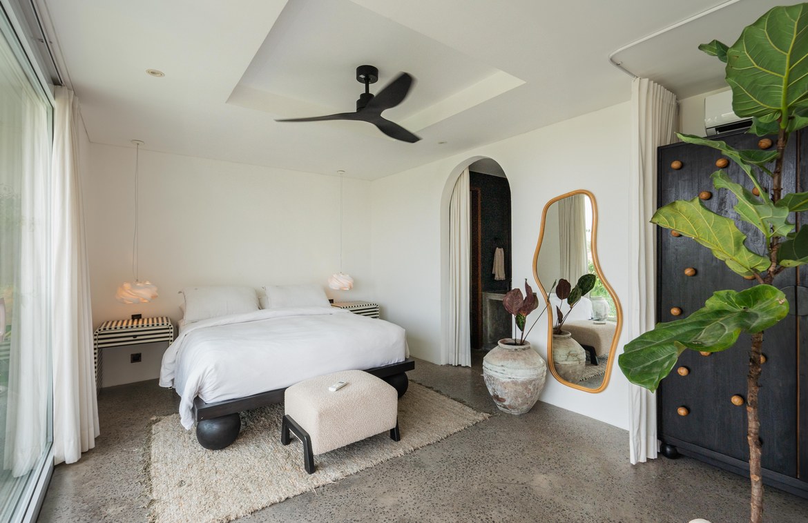 Stylish Tropical Retreat Steps from Bumbak’s Main Street