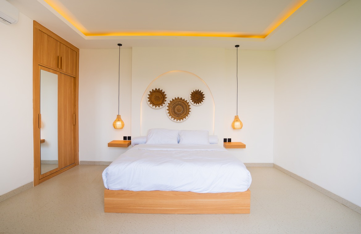 Coastal Serenity with rice fied view in Cemagi