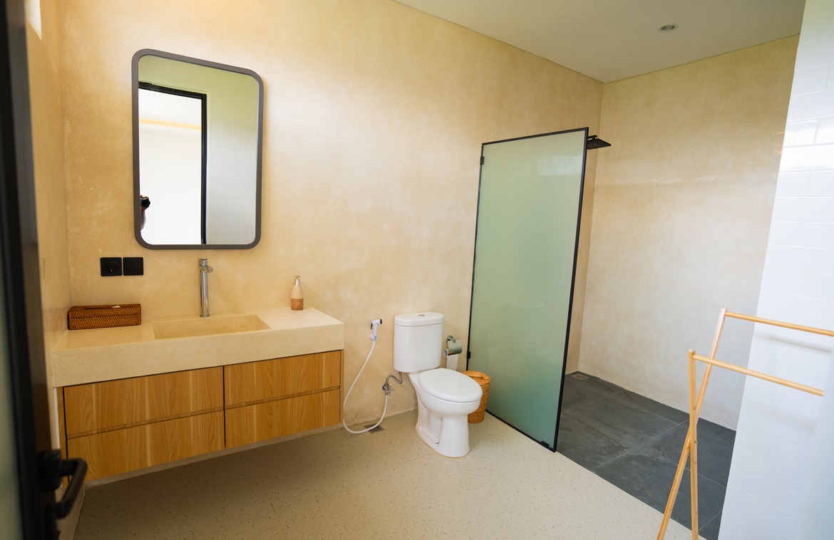 Coastal Serenity with rice fied view in Cemagi