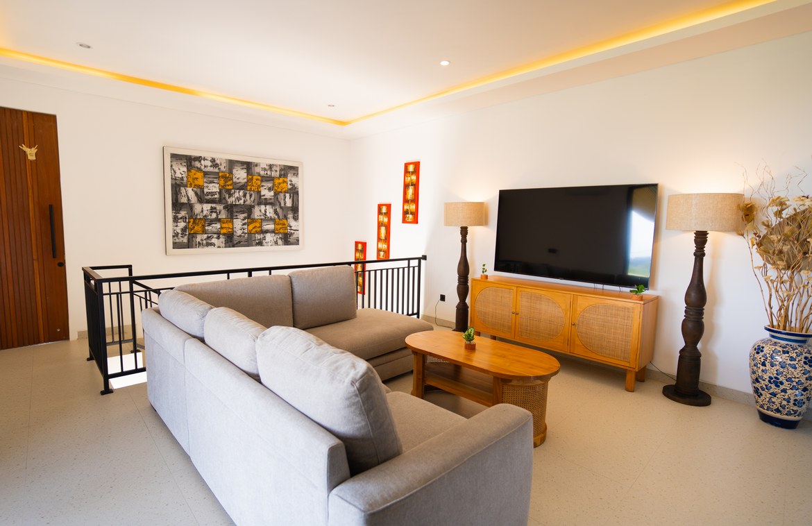 Coastal Serenity with rice fied view in Cemagi