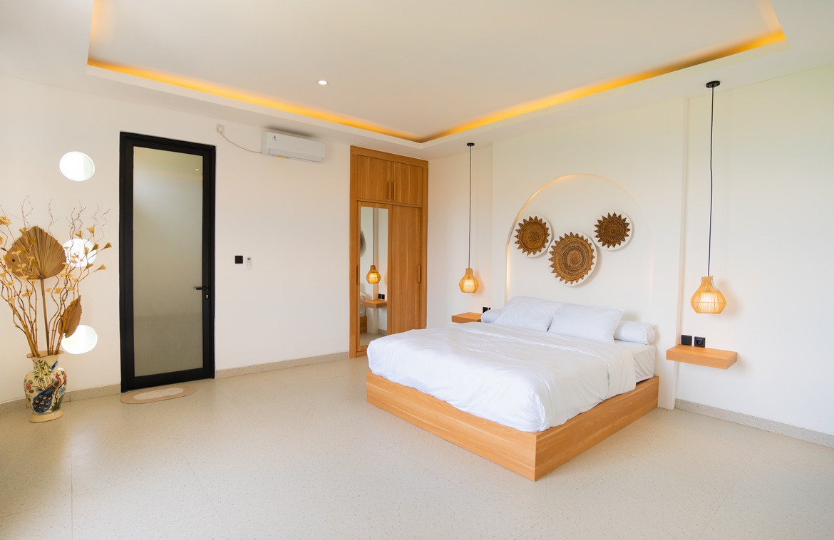 Coastal Serenity with rice fied view in Cemagi