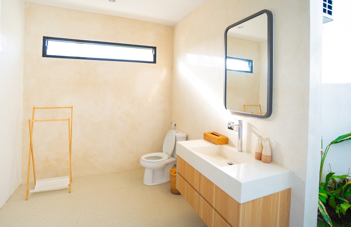 Coastal Serenity with rice fied view in Cemagi