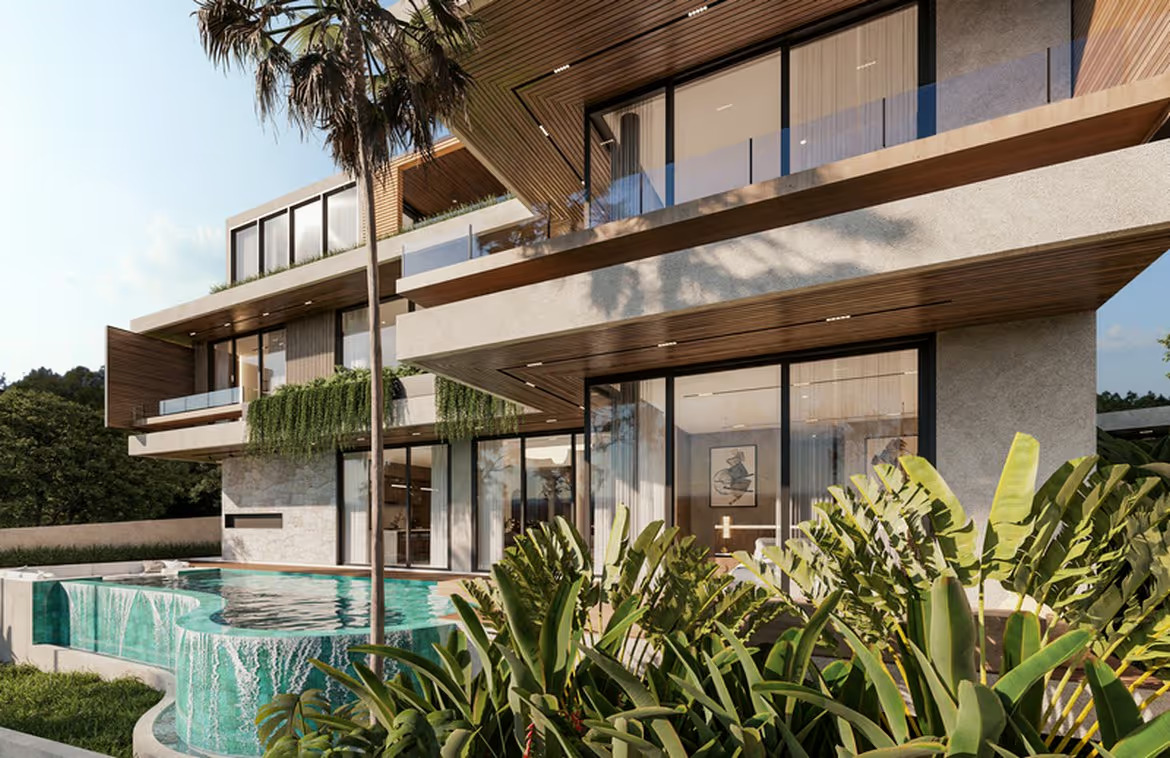 Pererenan's exclusive riverside villa