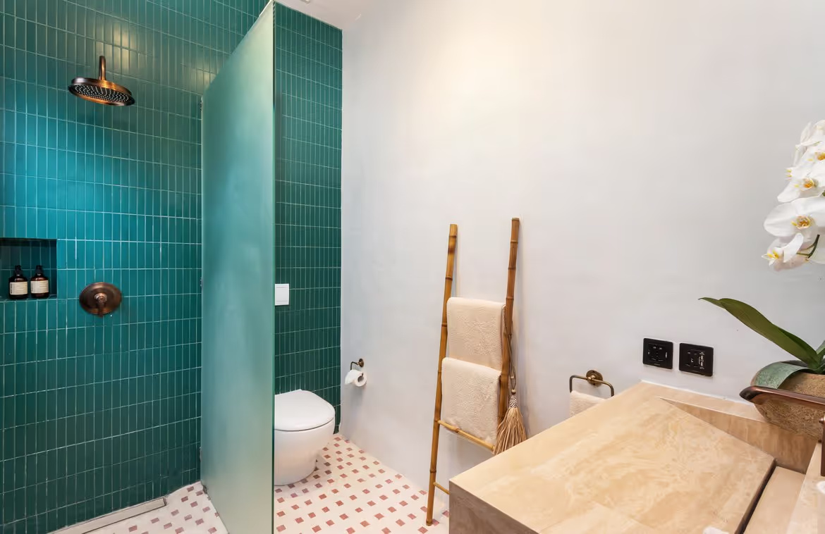 Stylish 4-bedroom villa steps from the beach in Pererenan