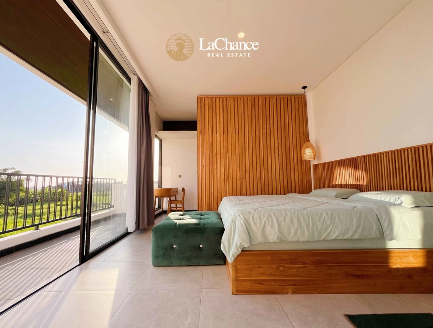 3-Bedroom Villa in Kedungu with Ocean & Rice Field Views