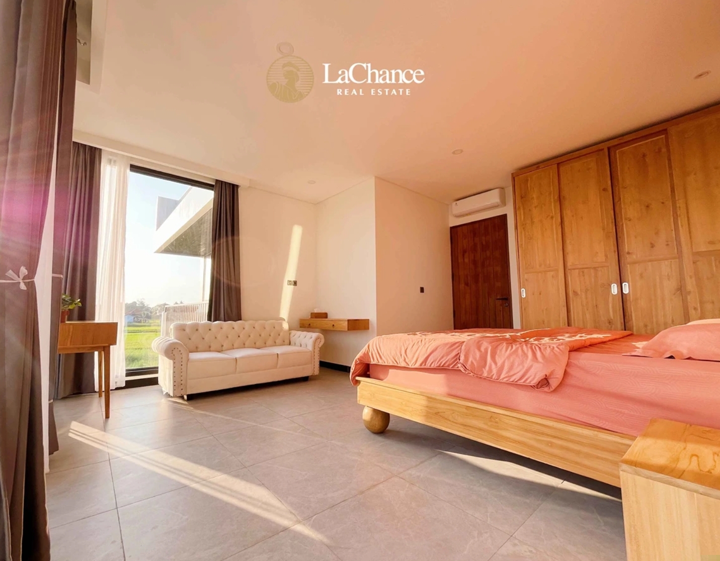 3-Bedroom Villa in Kedungu with Ocean & Rice Field Views