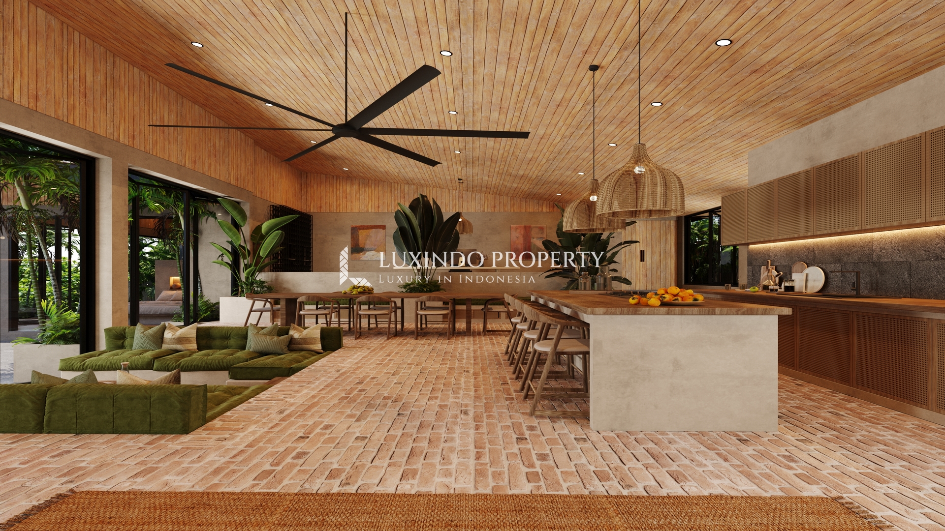 BUWIT - ARTFUL 4BR TROPICAL MODERN SANCTUARY BY THE RIVER