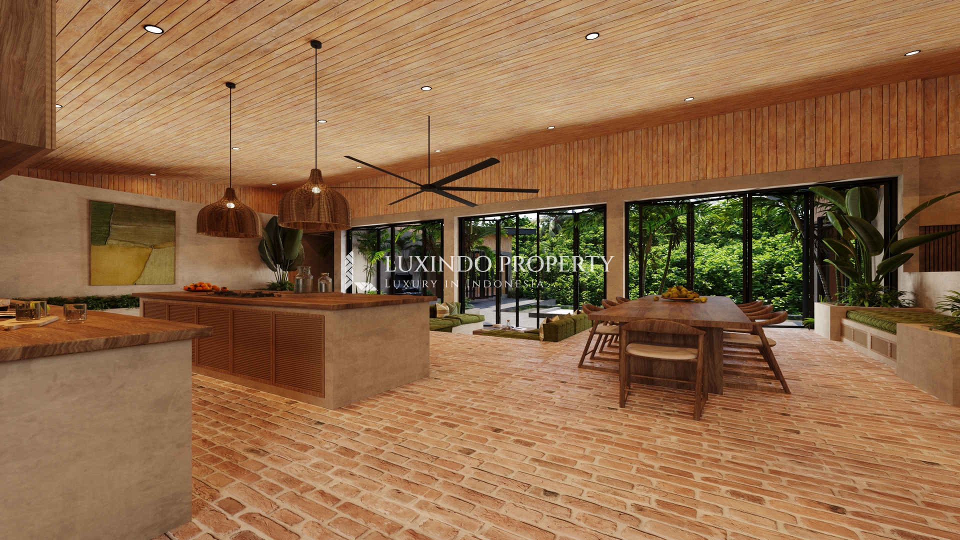 BUWIT - ARTFUL 4BR TROPICAL MODERN SANCTUARY BY THE RIVER