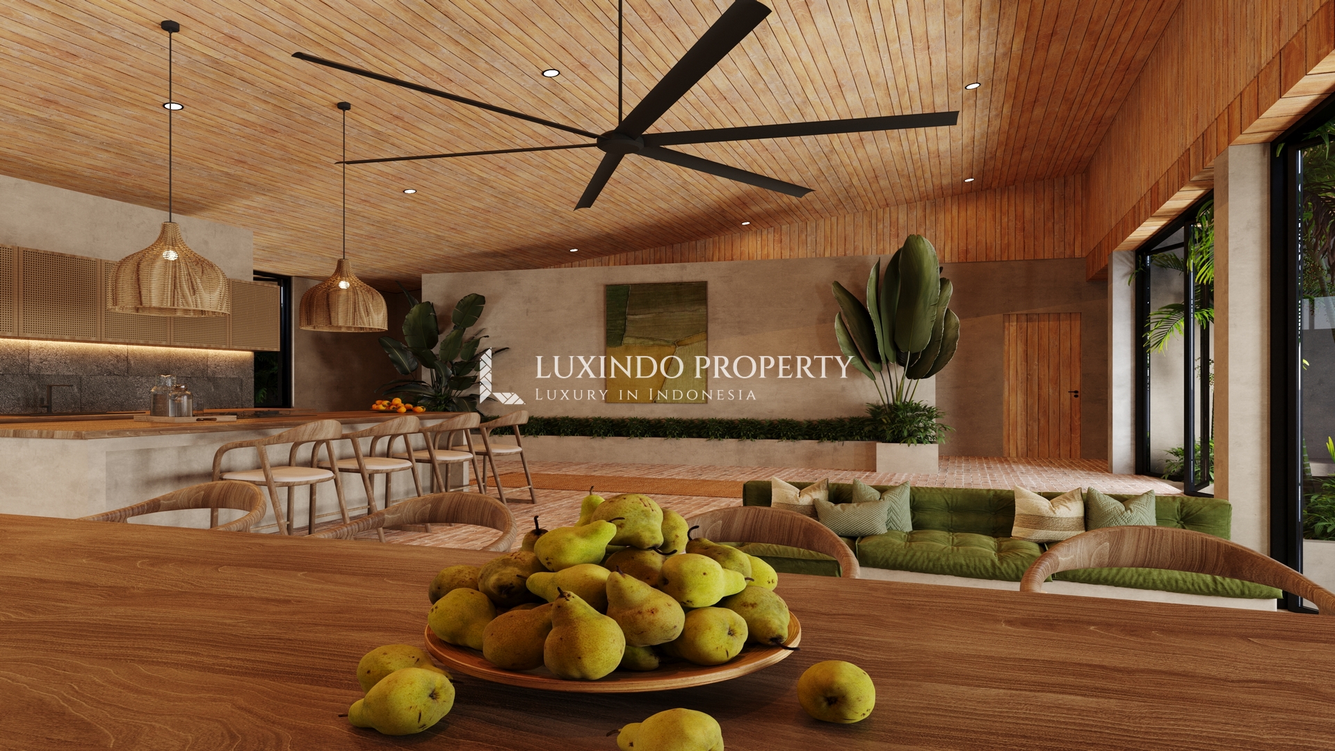 BUWIT - ARTFUL 4BR TROPICAL MODERN SANCTUARY BY THE RIVER