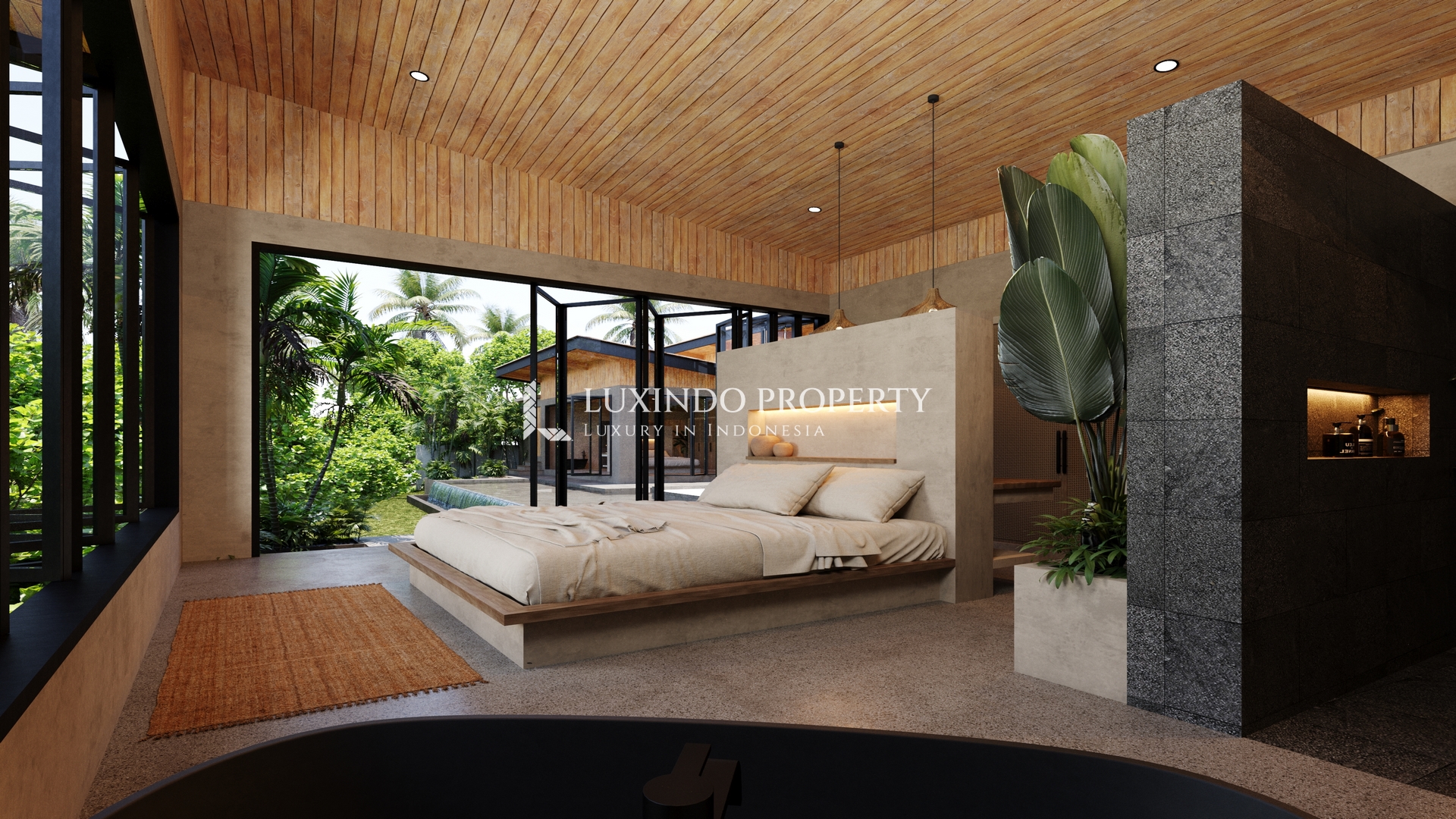 BUWIT - ARTFUL 4BR TROPICAL MODERN SANCTUARY BY THE RIVER