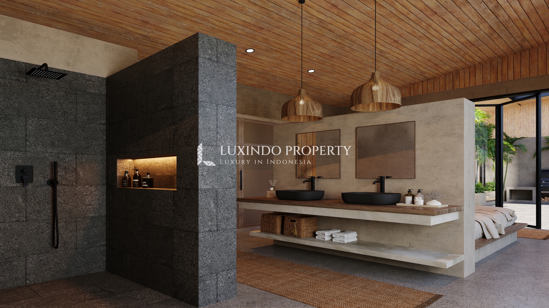 BUWIT - ARTFUL 4BR TROPICAL MODERN SANCTUARY BY THE RIVER