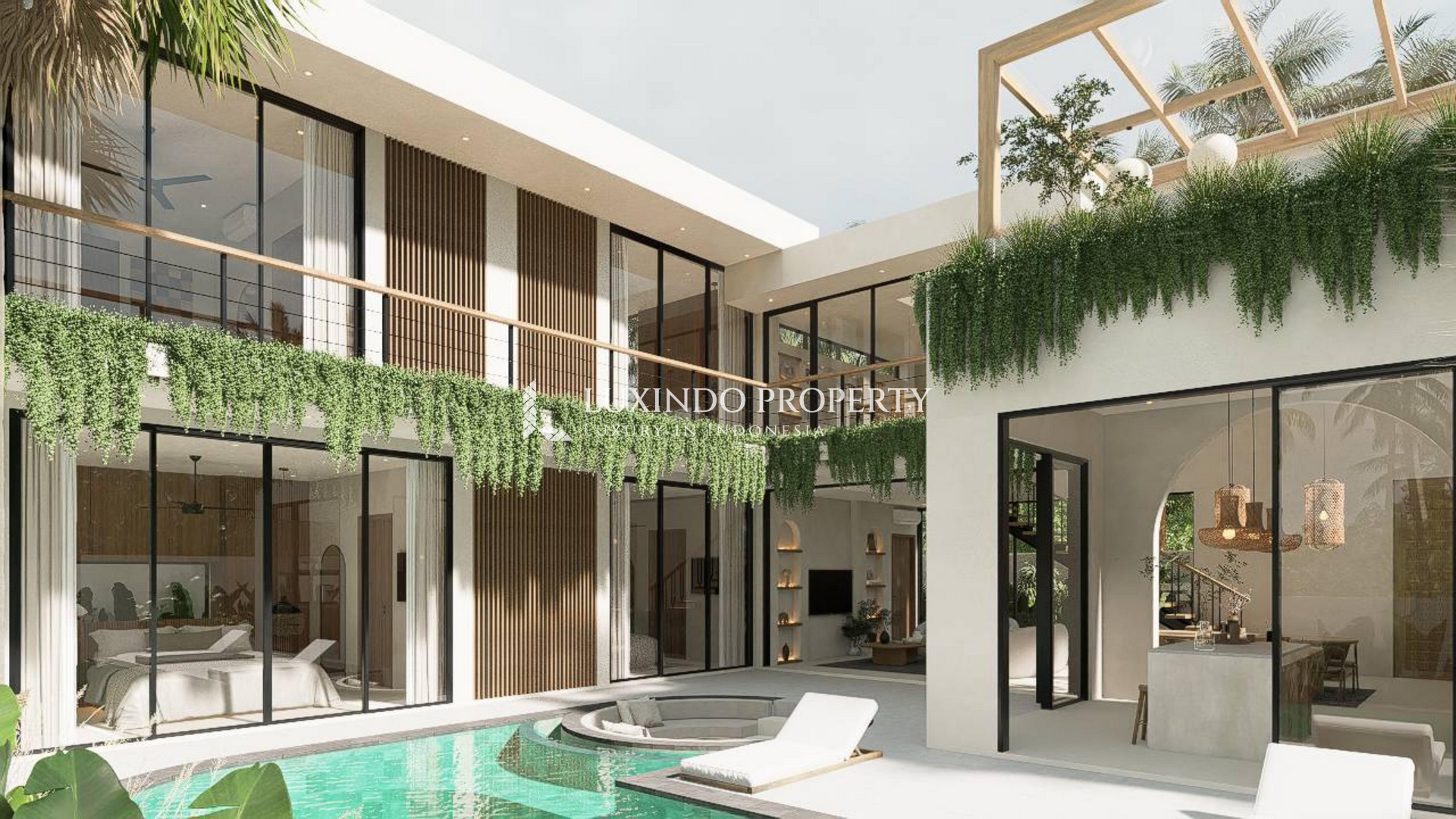 TUMBAK BAYUH - 4-BEDROOM TROPICAL LUXURY VILLA WITH JUNGLE VIEW