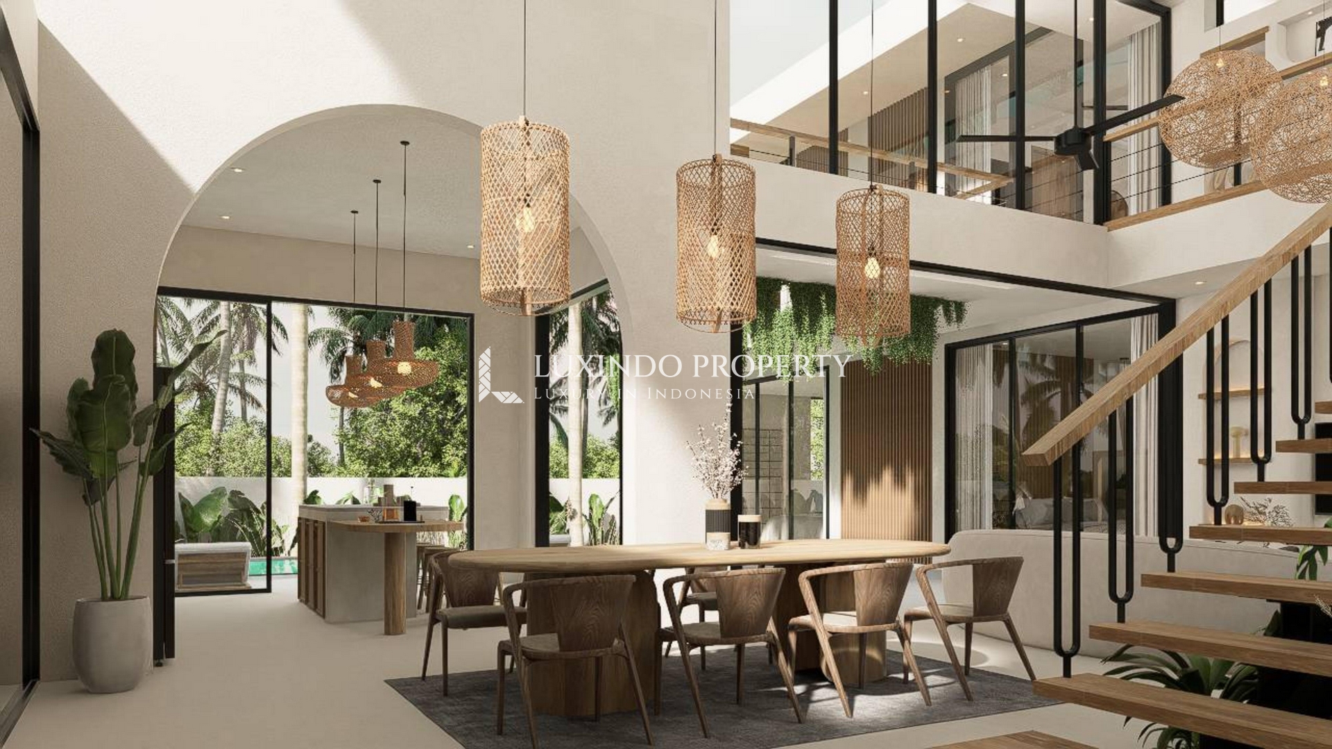 TUMBAK BAYUH - 4-BEDROOM TROPICAL LUXURY VILLA WITH JUNGLE VIEW