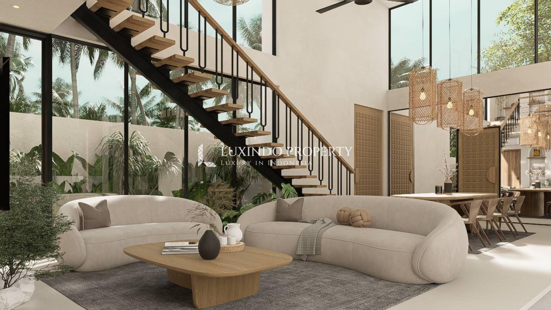 TUMBAK BAYUH - 4-BEDROOM TROPICAL LUXURY VILLA WITH JUNGLE VIEW