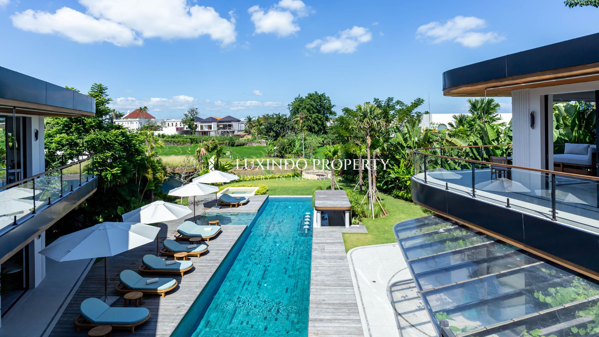 UMALAS – ART DECO LUXURY WITH RICE FIELD VIEWS