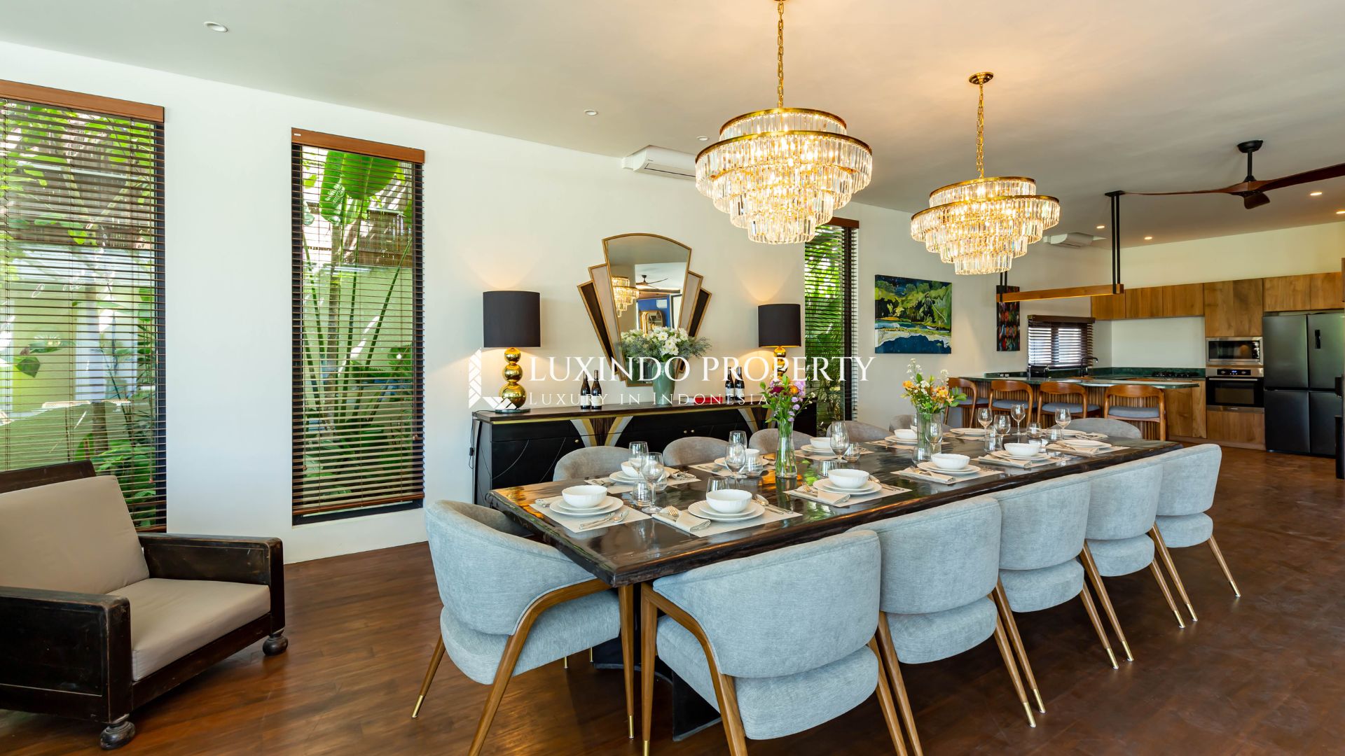 UMALAS – ART DECO LUXURY WITH RICE FIELD VIEWS